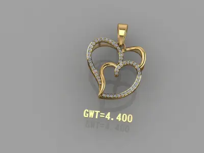 FASHION  PENDANT 3D model purchase