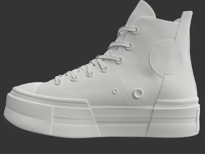  Converse HighTop Sneakers 3D model