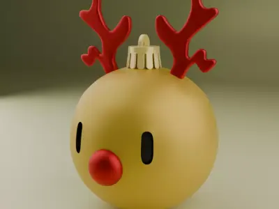 Christmas Ball 3D model purchase