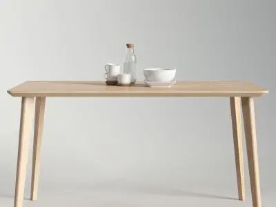 LISABO dinner table 3D model