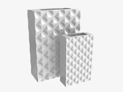 Decor Vase 015 Low-poly 3D model