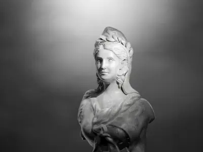 Statue of Mariana  3D model