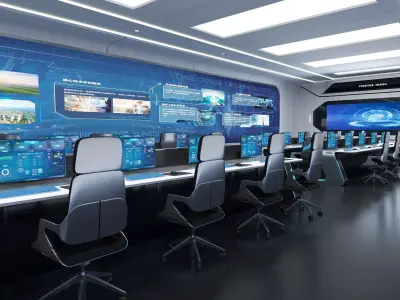 control room 06 3D model