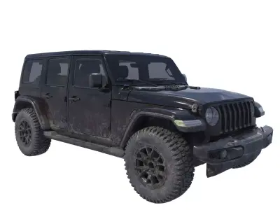 Jeep Wrangler Rubicon 3D model