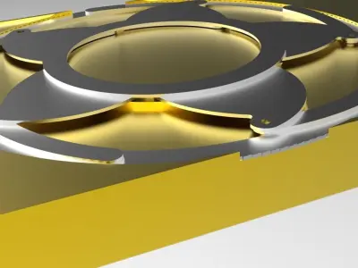 iPhone 5 Case with working iris Free 3D model