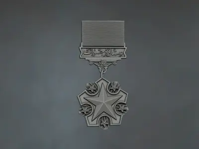 Sitara A Jurat Relief  3D print model