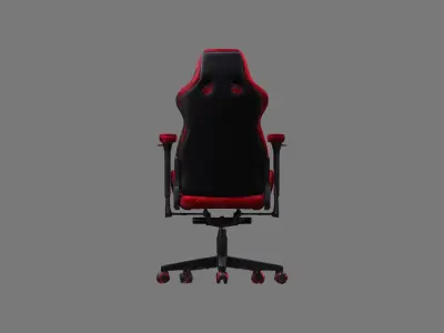 Gaming Chair Low-poly 3D model