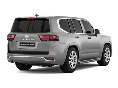 Toyota Land Cruiser 300 3D model from CGTrader