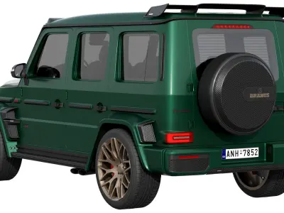 Mercedes-Benz AMG G63 BRABUS 700 WIDESTAR 3D model