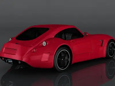 Wiesmann GT Low-poly 3D model