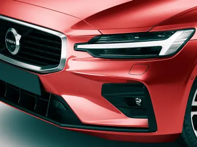 Volvo R-Design V60 2019 3D model