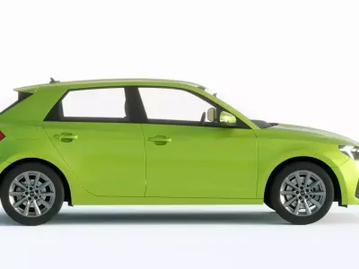 Audi A1 2019 3D model