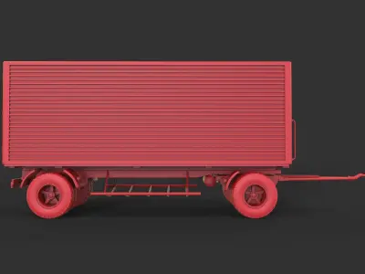 Trailer mod2 3D print model