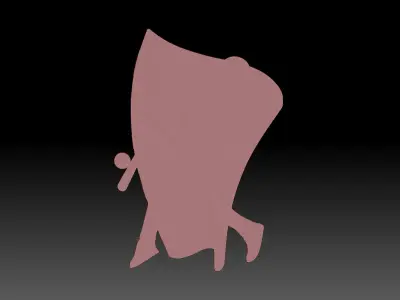 Baseball 3D print model