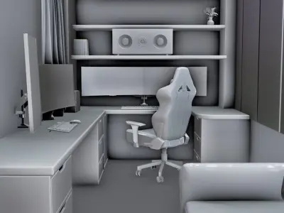 Work Room 2 3D model