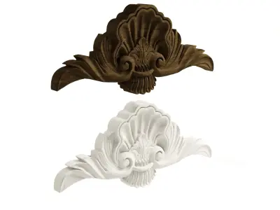 Pattern decorative shell 3D model
