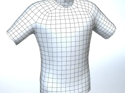 Chelsea FC Home Soccer Jersey Suit 3D model