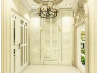 first floor home design 3D model