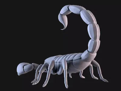 Scorpion 3D print model