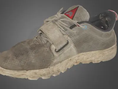 Nike SB Low-poly 3D model