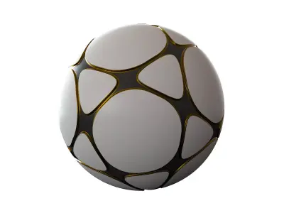 football Low-poly 3D model buy