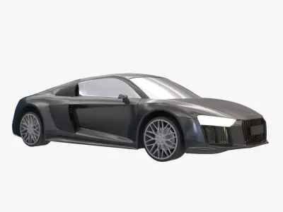 Audi R8 2016 3D model 3D model