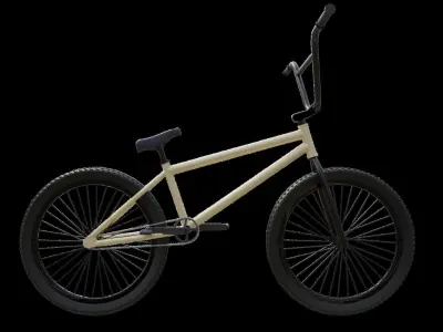 BMX Bike 3D model 3D model