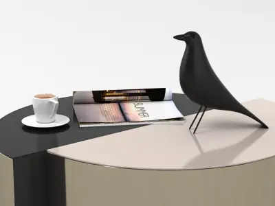 Contemporary Coffee Table 012 3D model