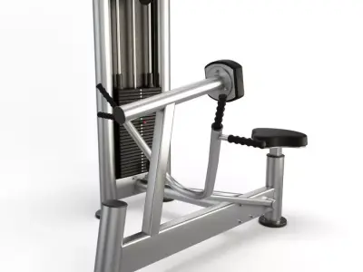 Gym Rowing Machine 3D model