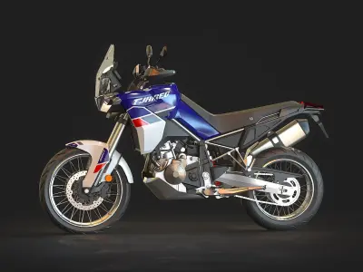 Base model  Aprilia Tuareg 660 2022 3D model