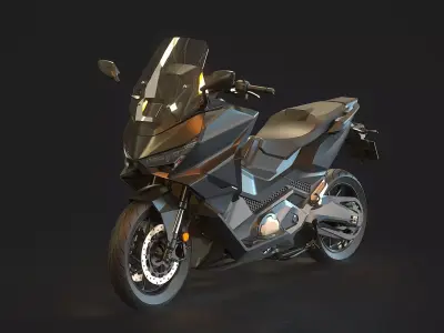Base model  Honda Forza 750 2025 3D model