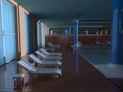 3ds models Low-poly 3D model