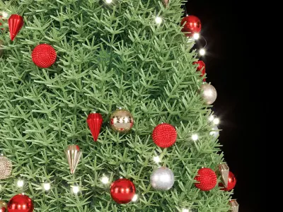 Christmas Tree 3D model 20