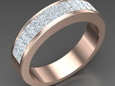 Luxury Men Rings Designs 6MR088 3D print model