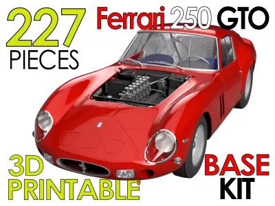 Ferrari 250 GTO - Car Kit - Base Kit 3D print model