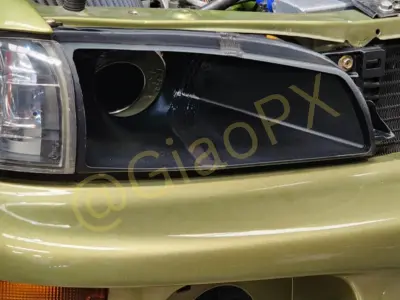 Subaru Impreza GC8 V5 V6 Front Headlight Intake Big Openning 3D print model