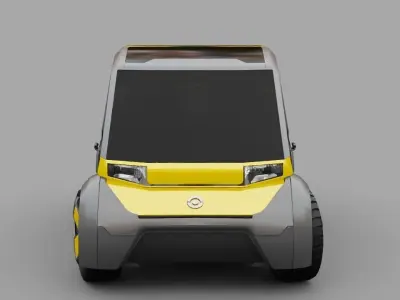 City Car Mini  3D model