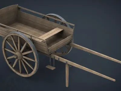 FARM CART 3D model