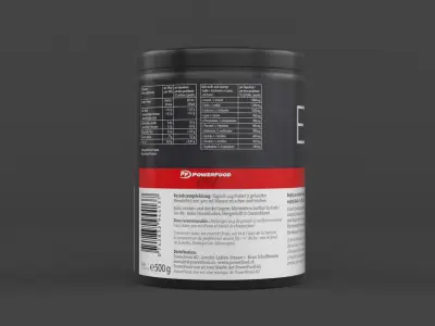 Protein Powder 3D model