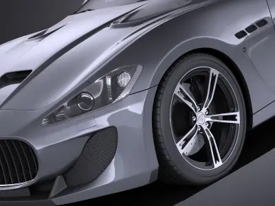 Maserati GranTurismo MC Stradale 2016 VRAY 3D model