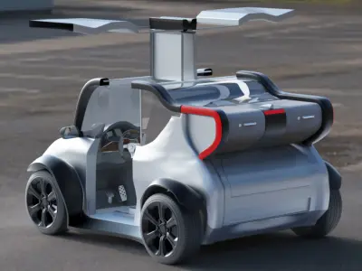 Future Car  3D model