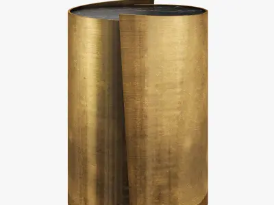 Kelly Wearstler alta side  coffee table 3D model