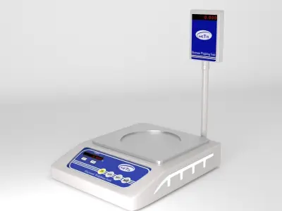 weighing scale 3d model 3D model