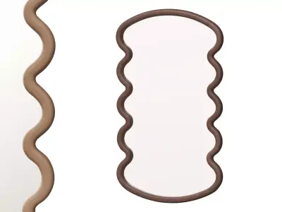 Nanala Mirror by Lulu and Georgia 3D model