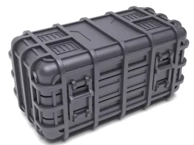 Star Wars Gray Crate 1-12 scale Blackseries  Free 3D print model