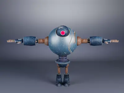 Kuro Marv Unit Free 3D model