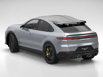 Porsche Cayenne Turbo GT 2024 - Chalk 3D model