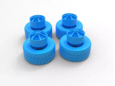 gran torino sport 72 rc 3D print model