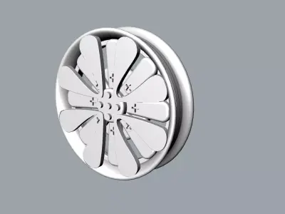 CAR Wheel hub 3d model Free 3D print model