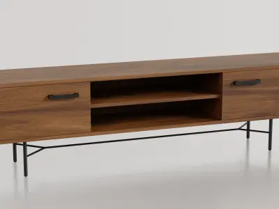Tv Stand - Tv Bench - Media Unit 3D model